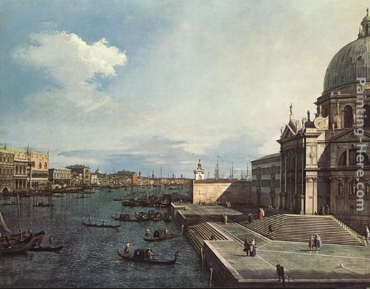 Canaletto The Grand Canal at the Salute Church